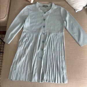 COS light blue Long Sleeve Sweater Dress